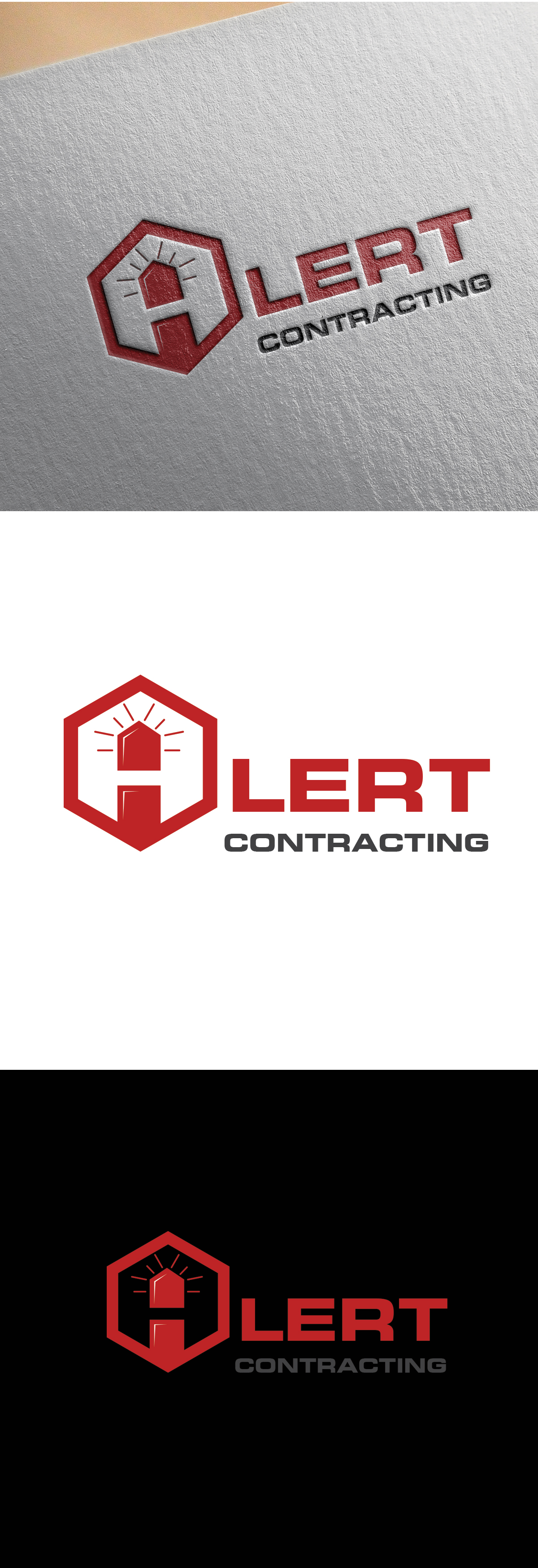 Diseño de Logo por uk para Alert Contracting | Diseño #26737333