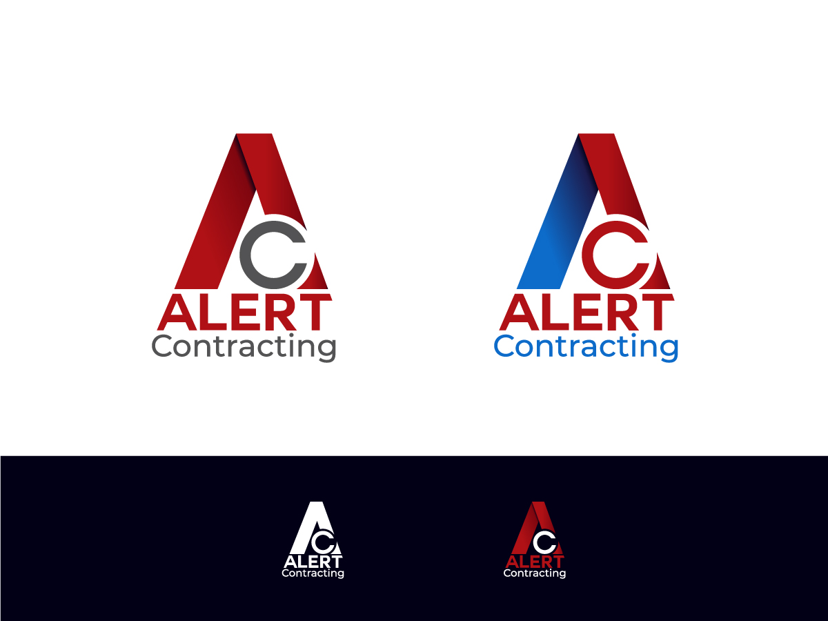 Logo Design by Filip M for Alert Contracting | Design #26762204