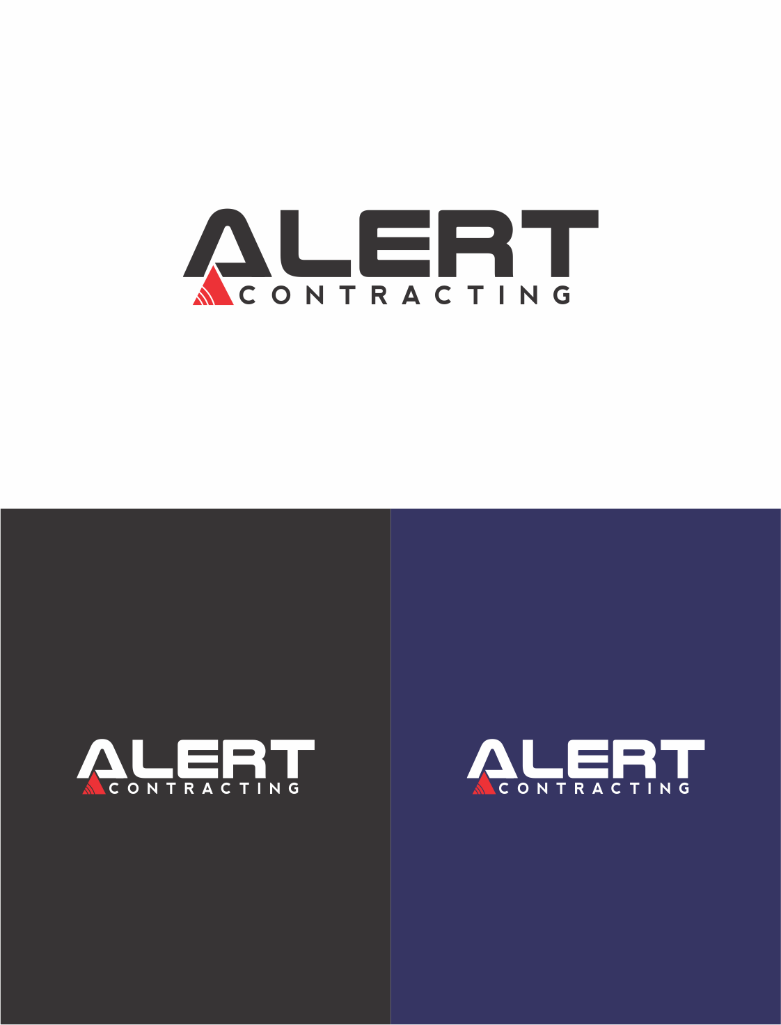 Logo Design by ree23 for Alert Contracting | Design #26749617