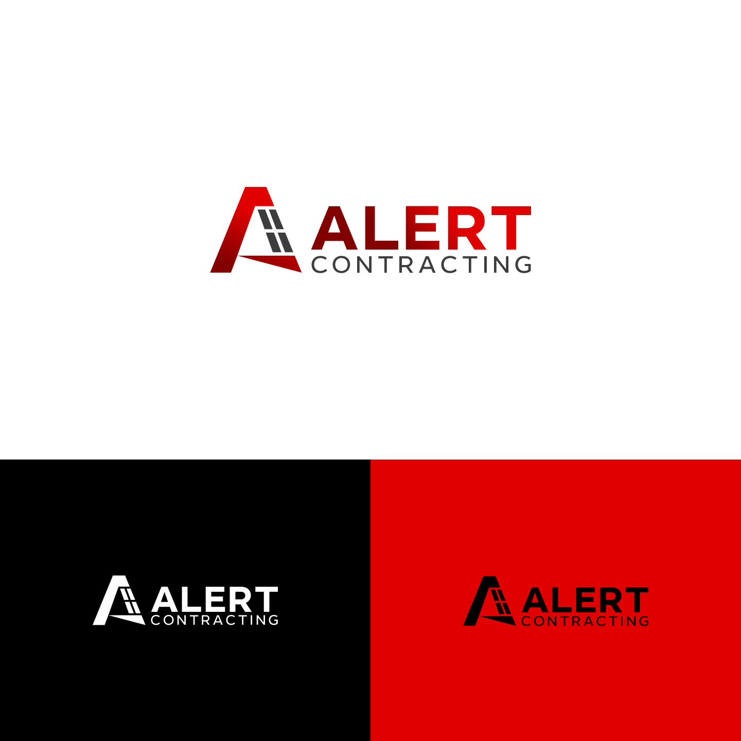 Logo Design by DiLion for Alert Contracting | Design #26752456