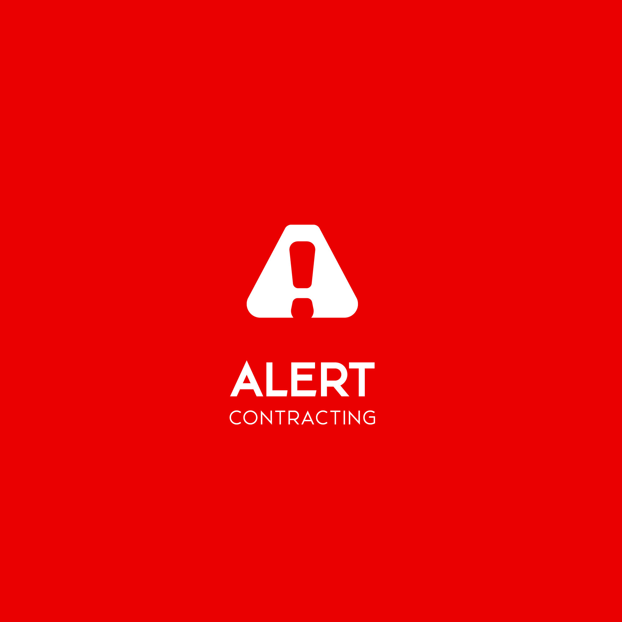 Logo Design by nathanaelpeter for Alert Contracting | Design #26759980