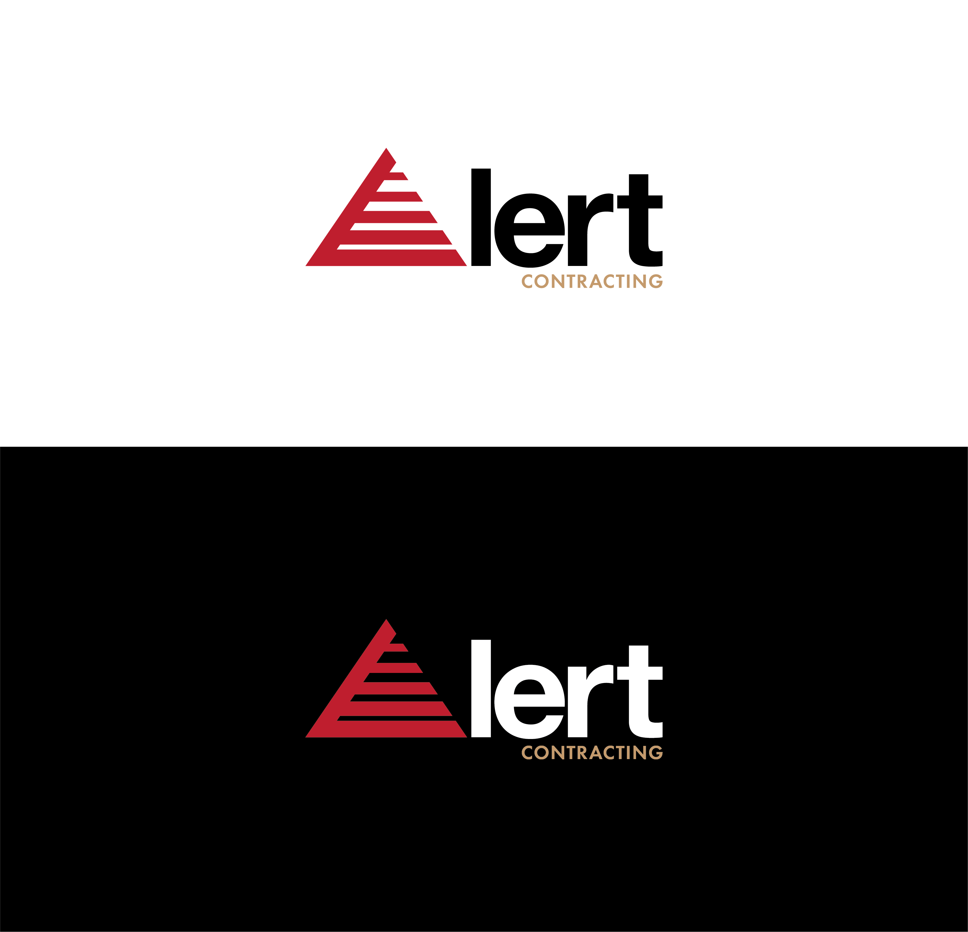 Logo Design by Filo F for Alert Contracting | Design #26737668
