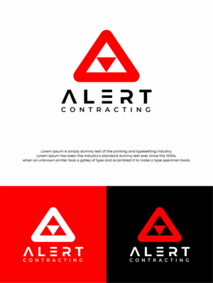 Logo Design by soriyeee for Alert Contracting | Design #26766235