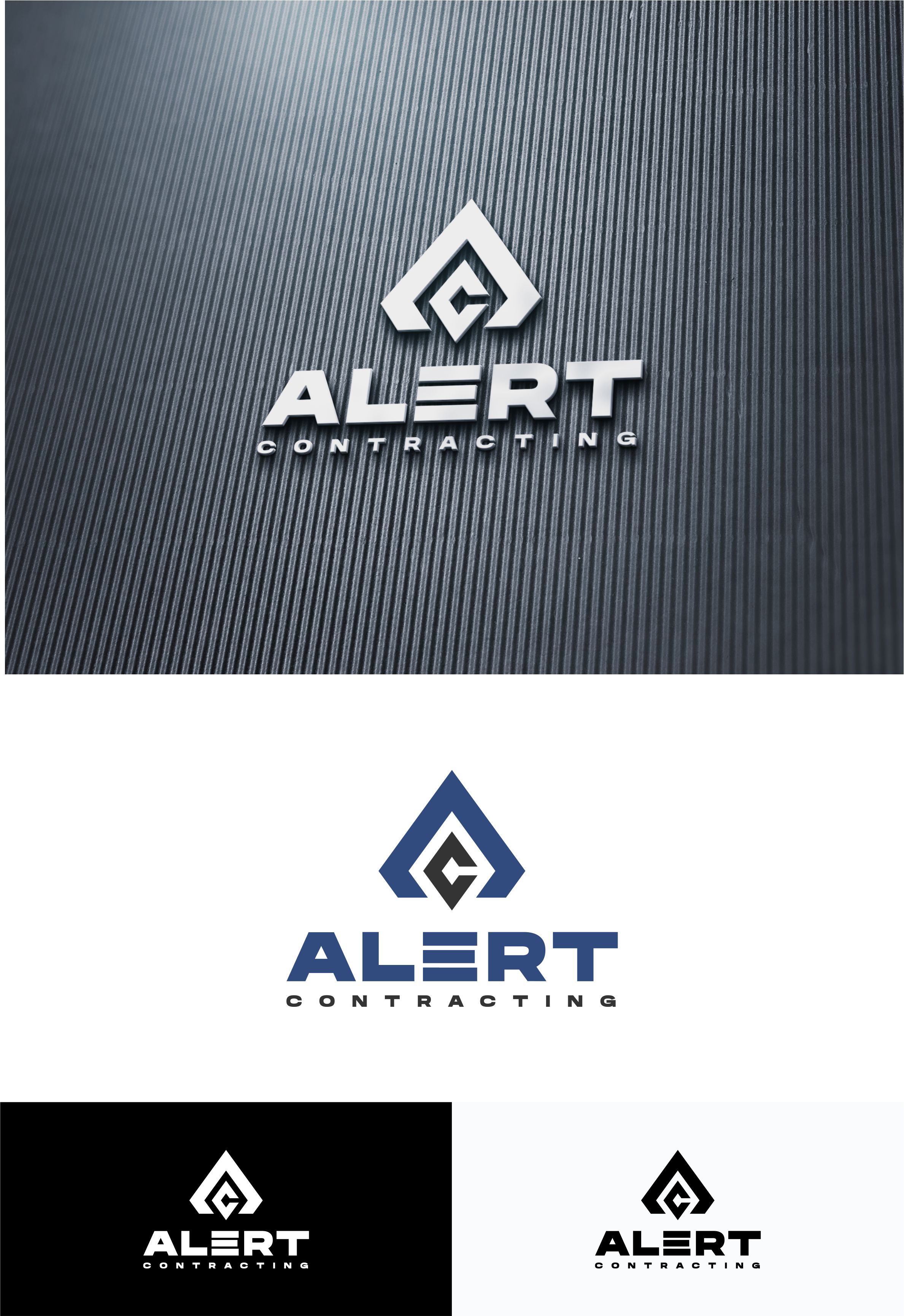 Logo-Design von RAN MEI JS für Alert Contracting | Design #26766641