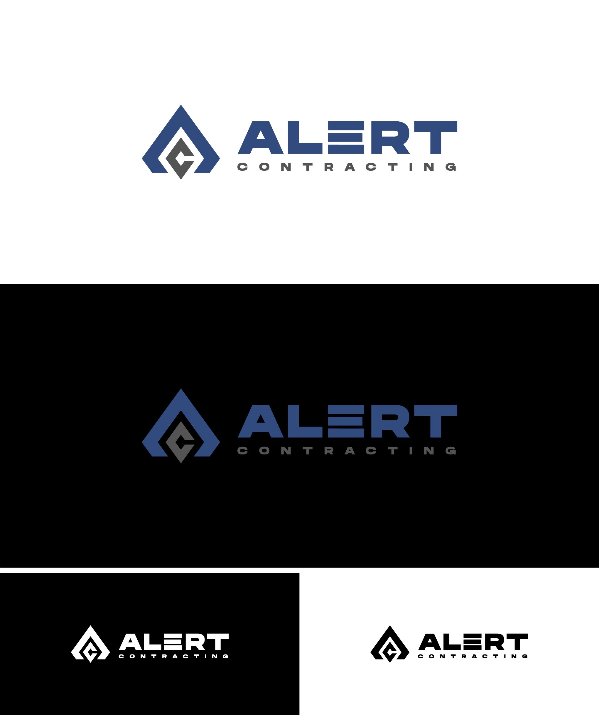 Logo-Design von RAN MEI JS für Alert Contracting | Design #26766647