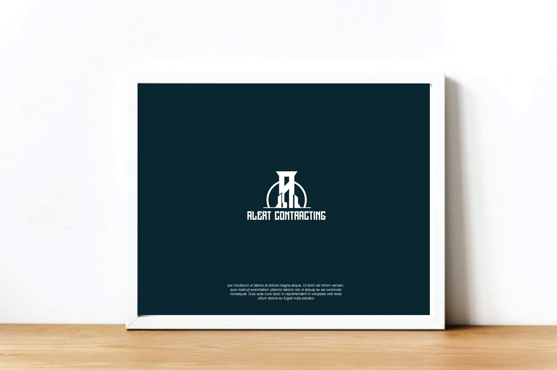 Logo Design by sibram designer for Alert Contracting | Design #26751814