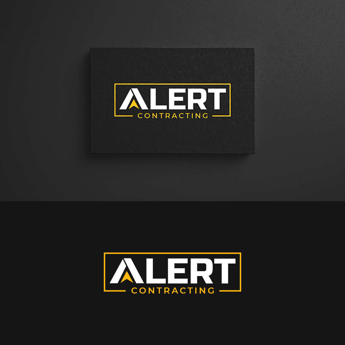 Logo Design by bharat0786 for Alert Contracting | Design #26761777