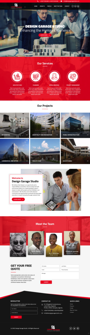 Web Design by pb for this project | Design: #26808065