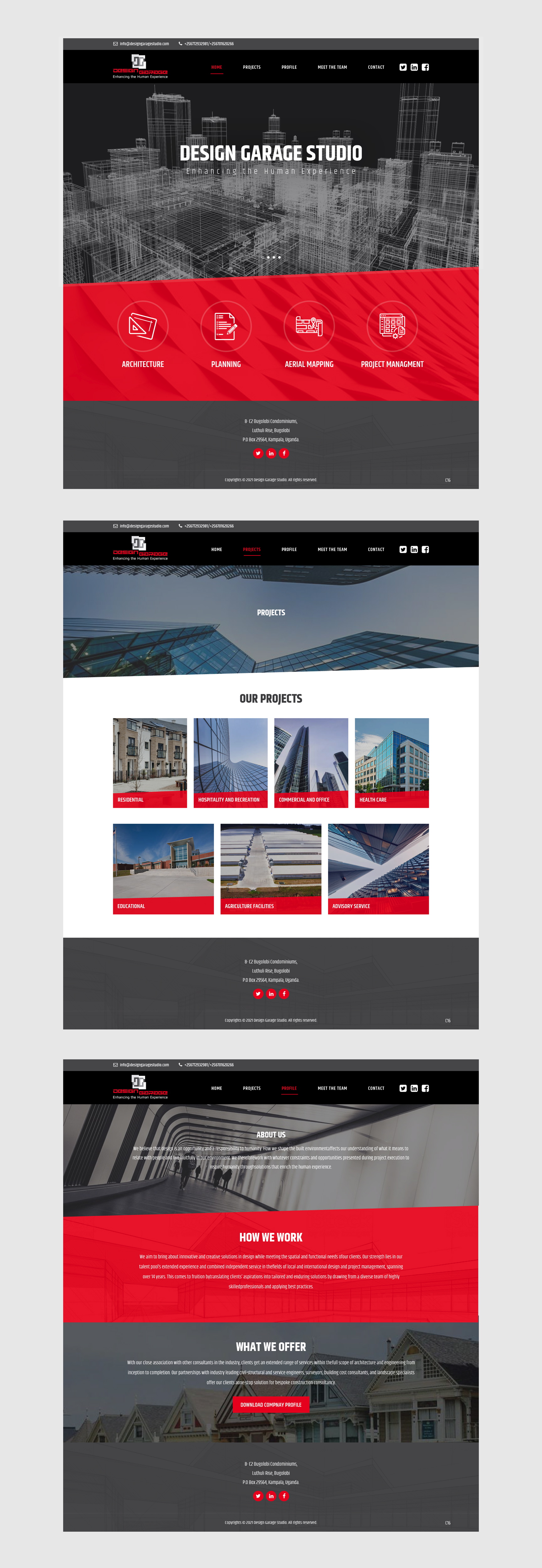 Web Design by pb for this project | Design #26872020