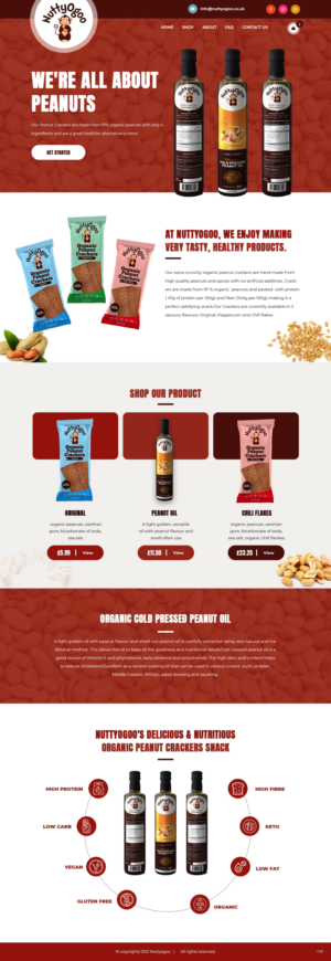 Web Design by pb for this project | Design: #26743021