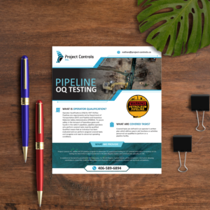 Operator Qualification Testing Flyer | Flyer-Design von Fat Bat Man