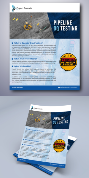 Operator Qualification Testing Flyer | Flyer-Design von CG PRITAM