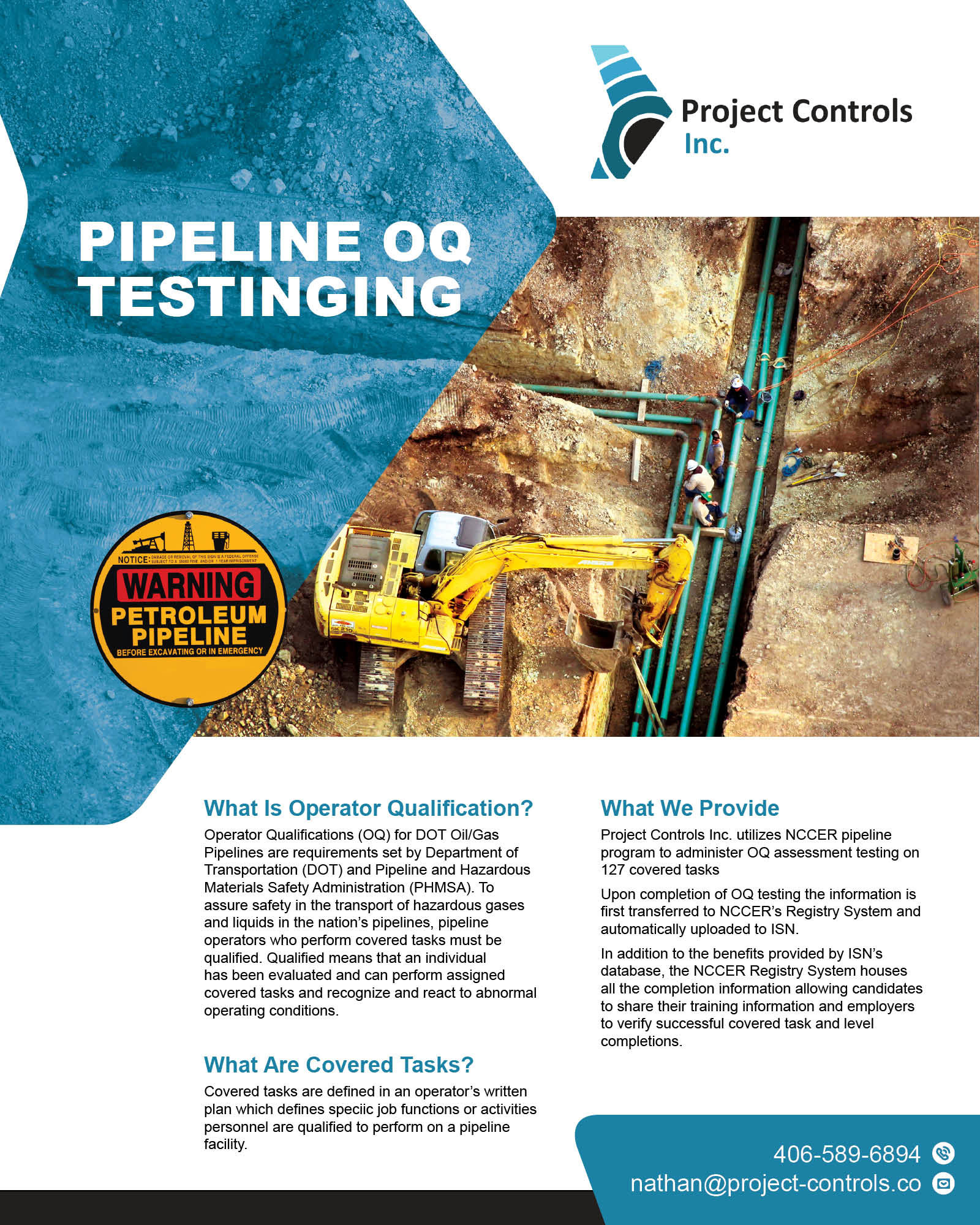 Flyer-Design von rkailas für Project Controls Inc. | Design #26763570