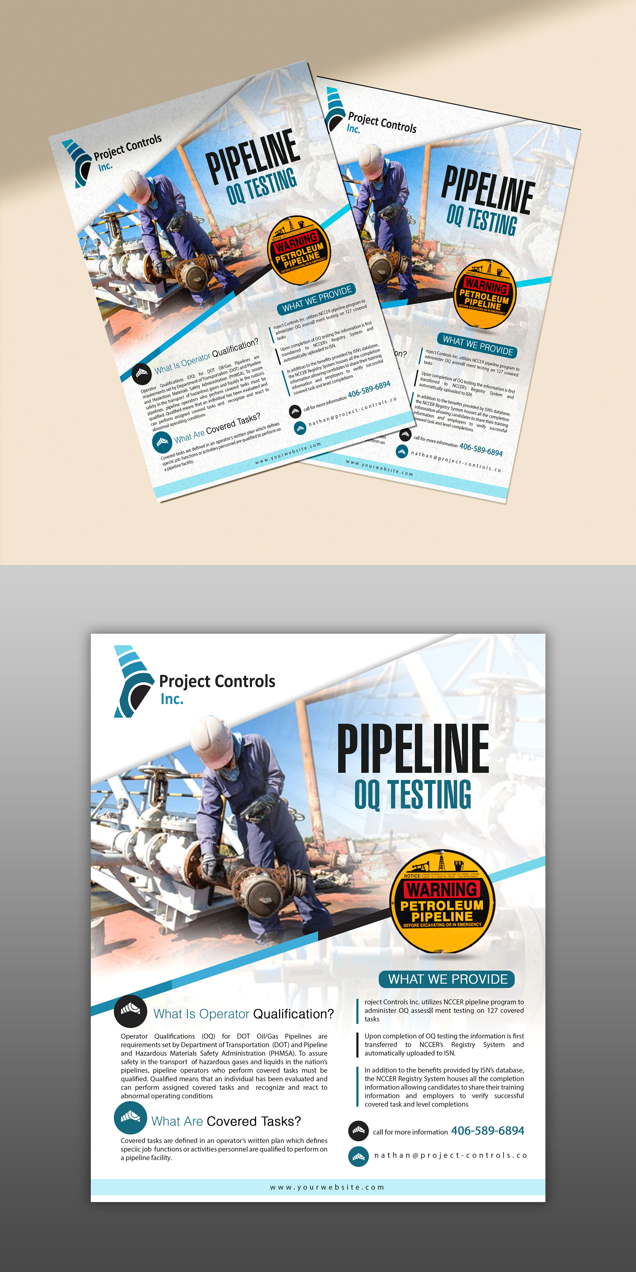 Flyer Design by n214008 for Project Controls Inc. | Design #26749763