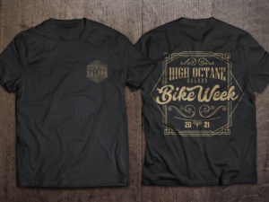Biker Bar T-Shirt Design | T-shirt Design by normi