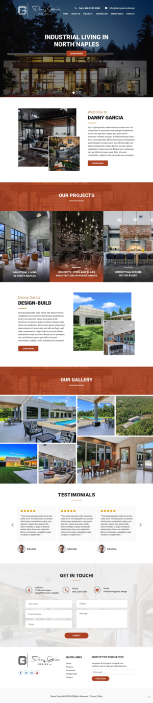 Web Design by pb for this project | Design #26747548
