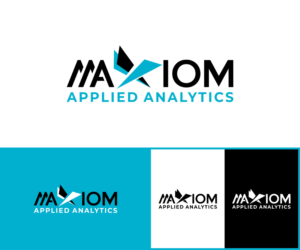 AAA or Axiom Applied Analytics combined with our characteristic X | Logo Design by MoonFeather