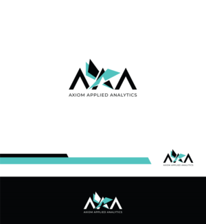 AAA or Axiom Applied Analytics combined with our characteristic X | Logo Design by Fat Bat Man