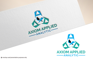 AAA or Axiom Applied Analytics combined with our characteristic X | Logo Design by Juli creation