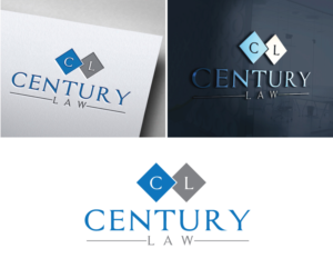 It can just be "CL" or "Century Law" or a combination of both. | Logo Design by HEAVEN ART