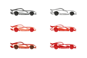 SRT Viper Silhouette | Design Graphique par Oleg Androsov