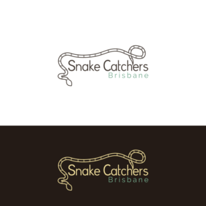 Snake Catchers Brisbane (the Brisbane needs to be easily swapped out for other words, see brief). | Logo Design by sankar999