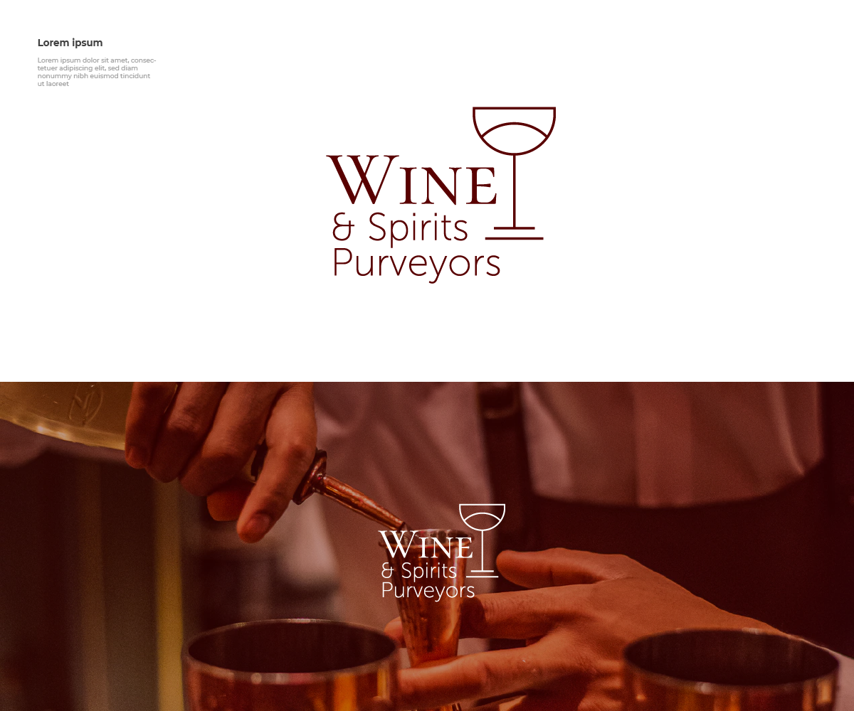 Logo-Design von Ng V Duc für Wine & Spirits Purveyors | Design #26740952
