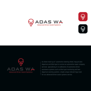 ADAS WA, Advanced Driver Assist Systems | Logo Design by nandkumar