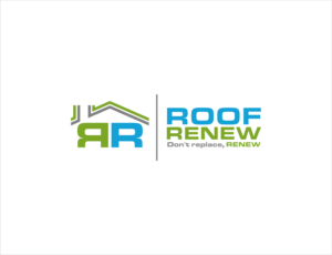 Roof Renew (optional Tag line: "Don't replace, RENEW") | Logo Design by BNdesigner
