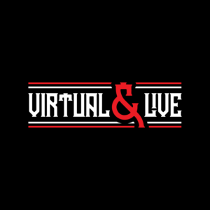 Logo Design by Habib Hyder for virtual & LIVE Show GmbH | Design #26772409