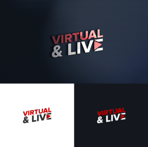 virtual & LIVE | Logo Design by BehindSymbols