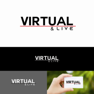 Diseño de Logo por alitjuara para virtual & LIVE Show GmbH | Diseño: #26761910