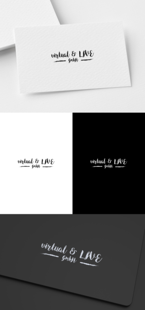 Diseño de Logo por SL Designer para virtual & LIVE Show GmbH | Diseño: #26750650