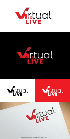 Diseño de Logo por somani para virtual & LIVE Show GmbH | Diseño: #26759702