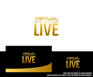 Diseño de Logo por alvinnavarra para virtual & LIVE Show GmbH | Diseño: #26761176