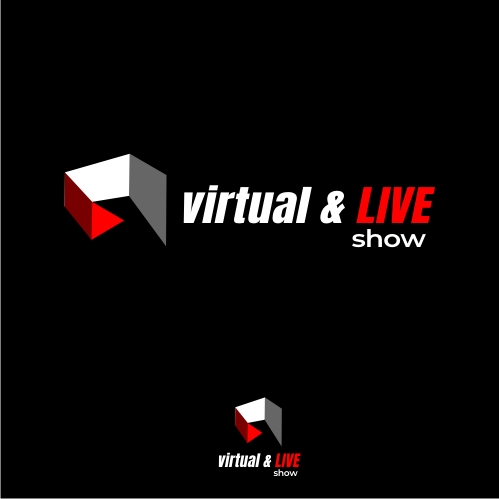 Logo Design by iamrady for virtual & LIVE Show GmbH | Design #26760381