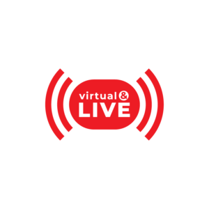 Logo Design by Onephic Studio for virtual & LIVE Show GmbH | Design: #26762056