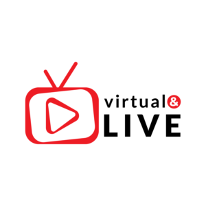 Logo Design by Onephic Studio for virtual & LIVE Show GmbH | Design: #26762080