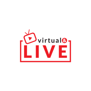 Logo Design by Onephic Studio for virtual & LIVE Show GmbH | Design: #26762081