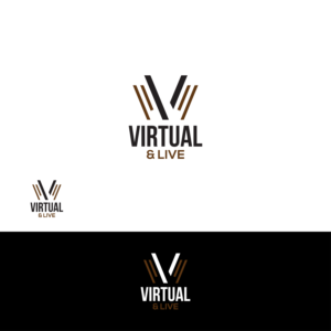 Diseño de Logo por CrewType para virtual & LIVE Show GmbH | Diseño: #26773848