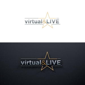 virtual & LIVE | Logo-Design von Trident
