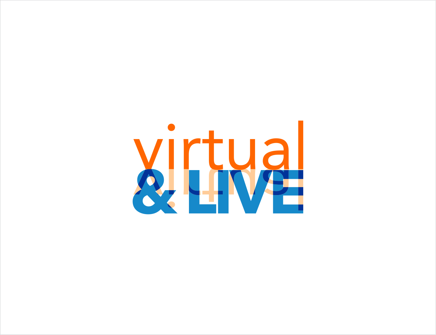 Logo Design by BNdesigner for virtual & LIVE Show GmbH | Design #26761162
