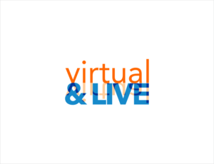 virtual & LIVE | Logo Design by BNdesigner