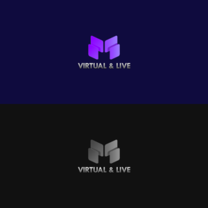 virtual & LIVE | Logo Design by Prestige Studio