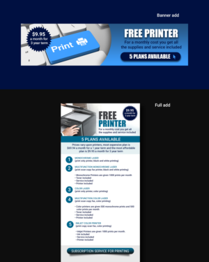 Banner Ad Design by uk for Sistekdata | Design: #26746450