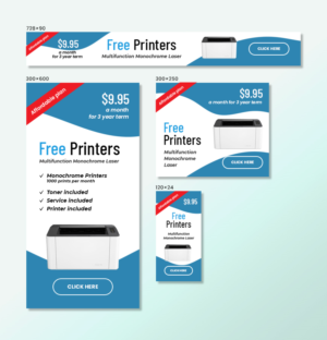 Free Printer Promotion | Banner-Design von ag622988
