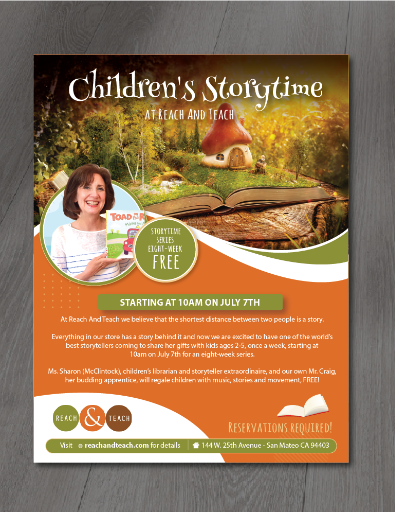 Flyer Design by alex989 for Reach And Teach | Design: #26745391