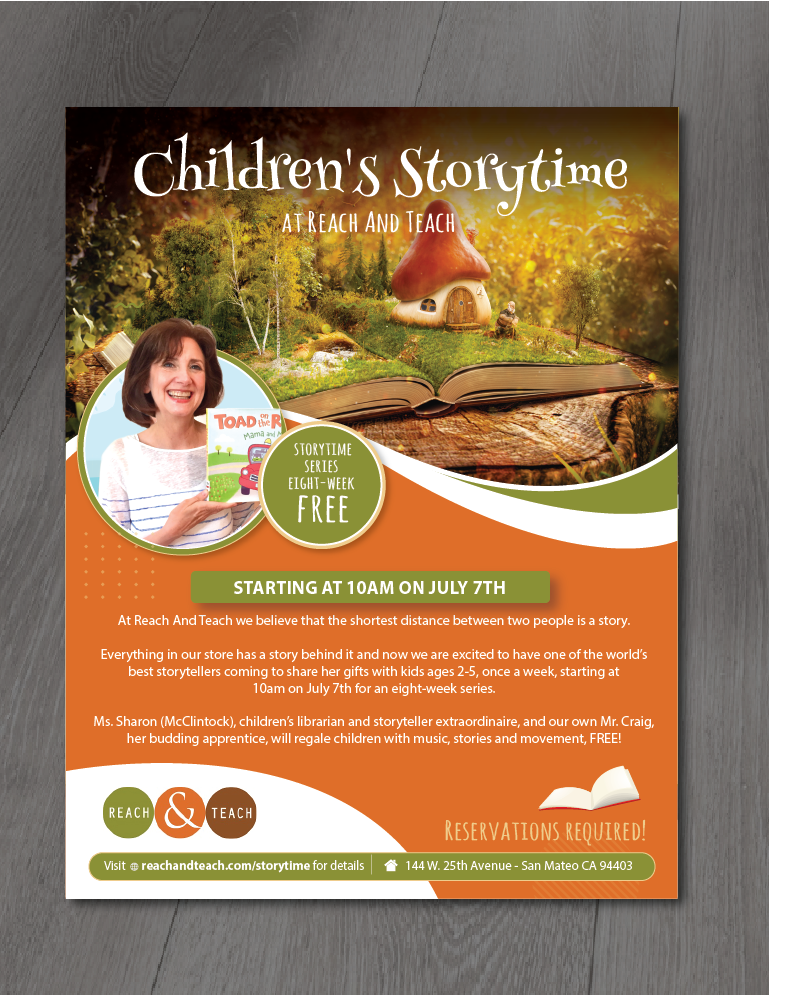 Flyer Design by alex989 for Reach And Teach | Design #26778103