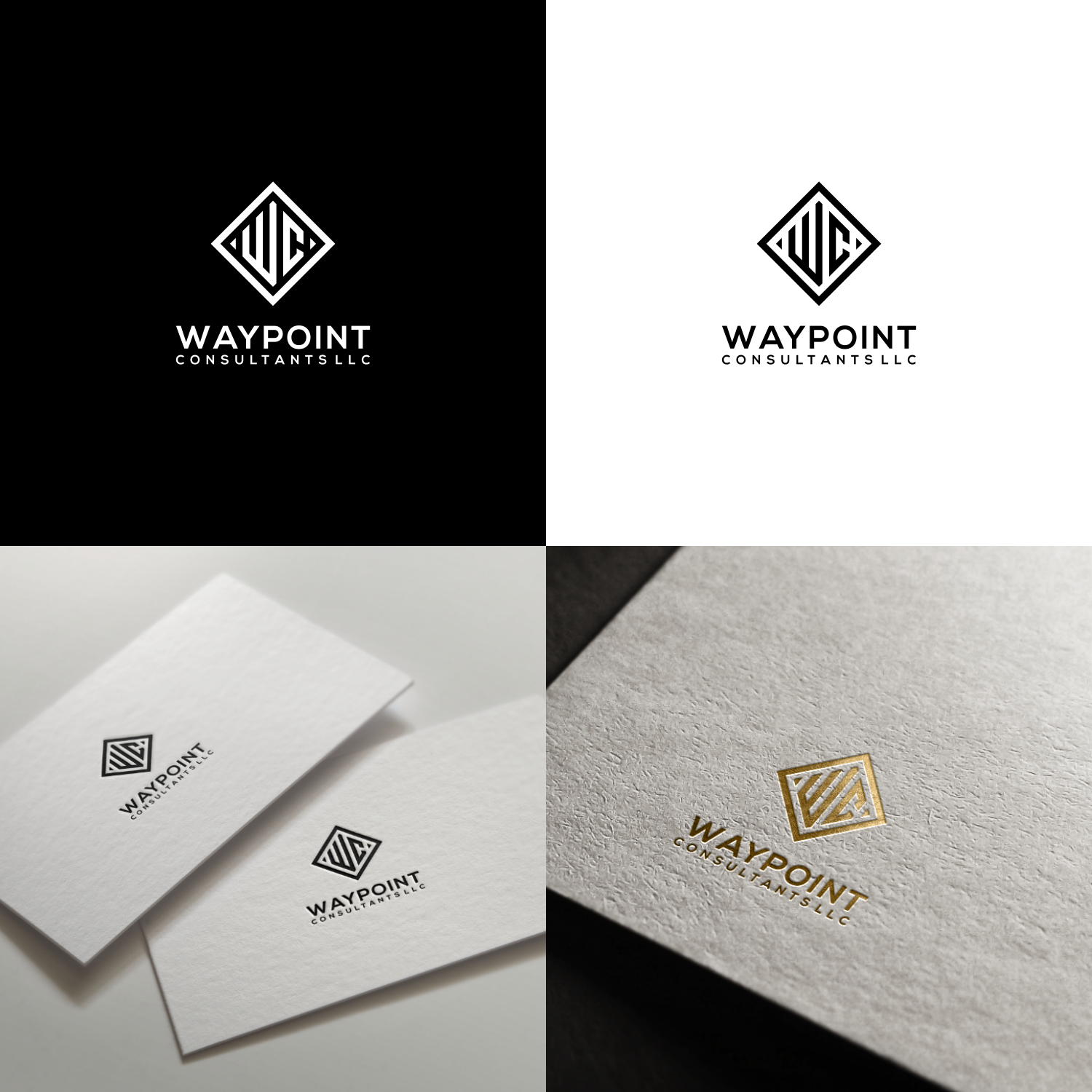 Diseño de Logo por galang1996 2 para Waypoint Consultants LLC | Diseño #26744242