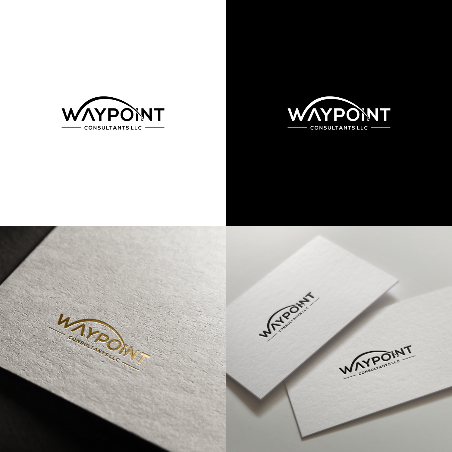 Diseño de Logo por galang1996 2 para Waypoint Consultants LLC | Diseño #26744243